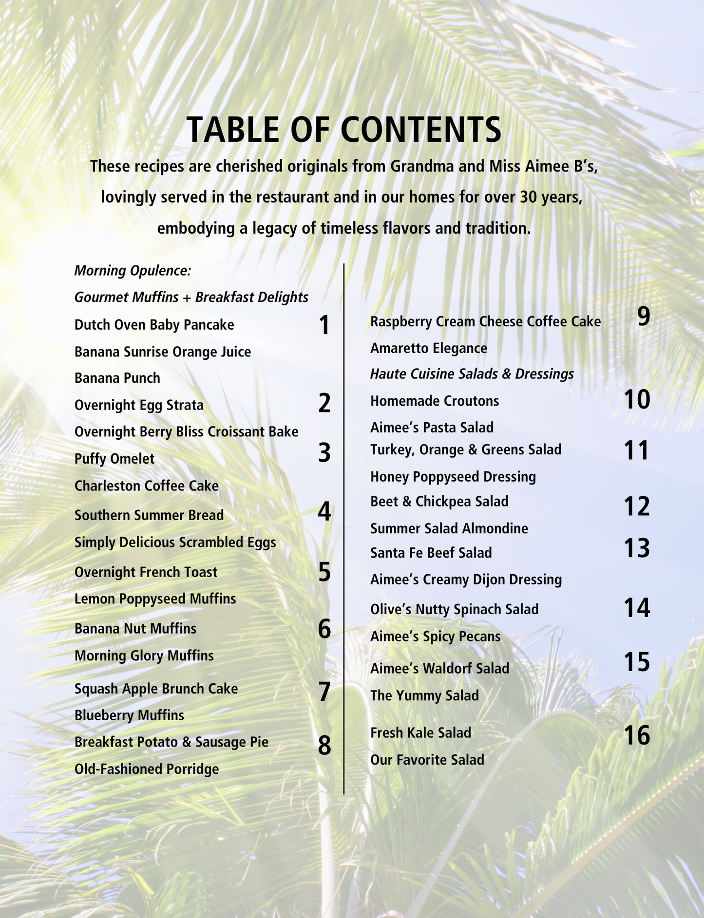 The Chandelier | All 3 Miss Aimee B's cookbooks in one plus 40 additional recipes