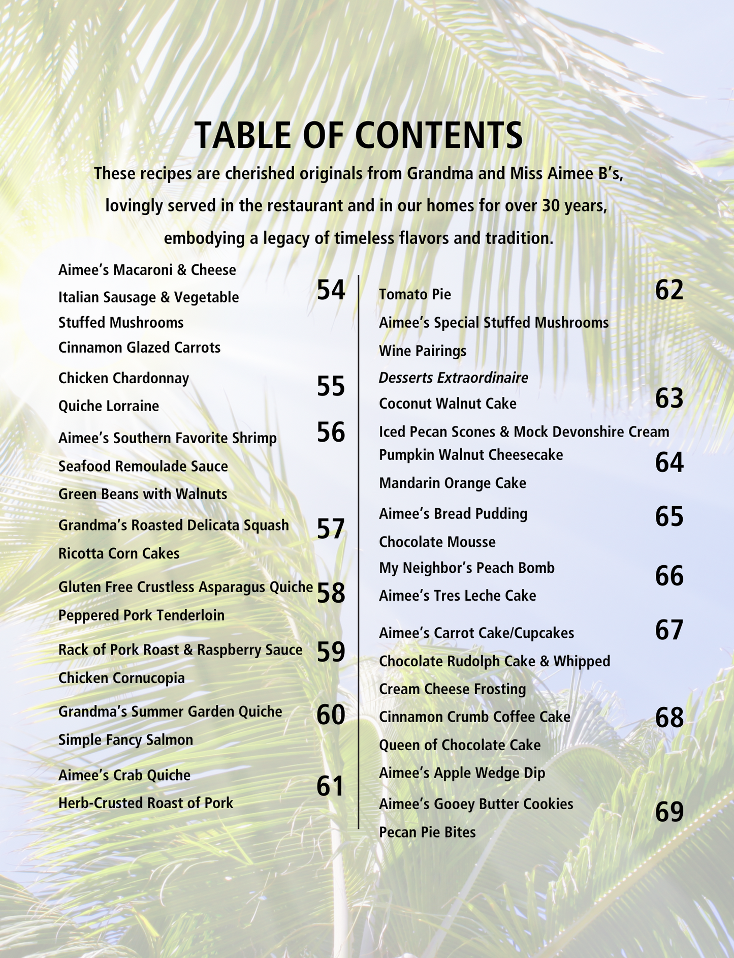 The Chandelier | All 3 Miss Aimee B's cookbooks in one plus 40 additional recipes