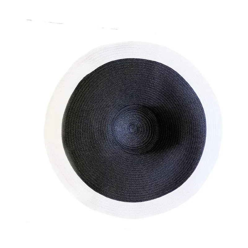 Large Wide-Brim Panama Sun Hat