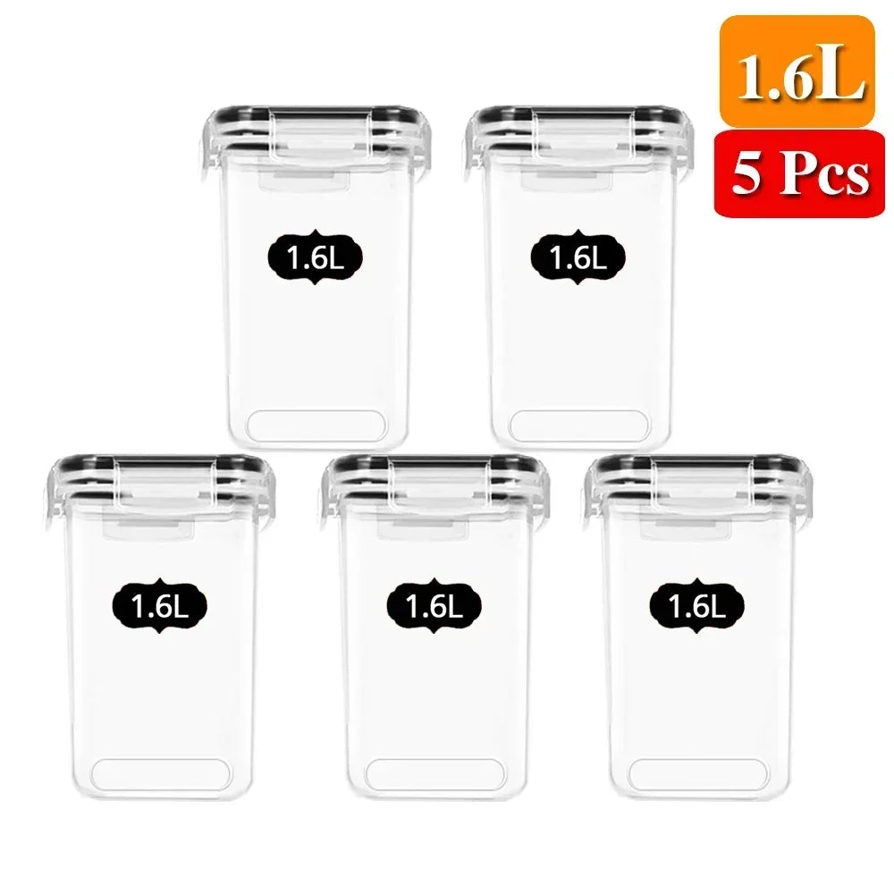 5-Piece Food Storage Container Set with Lids