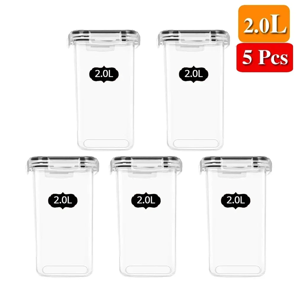 5-Piece Food Storage Container Set with Lids