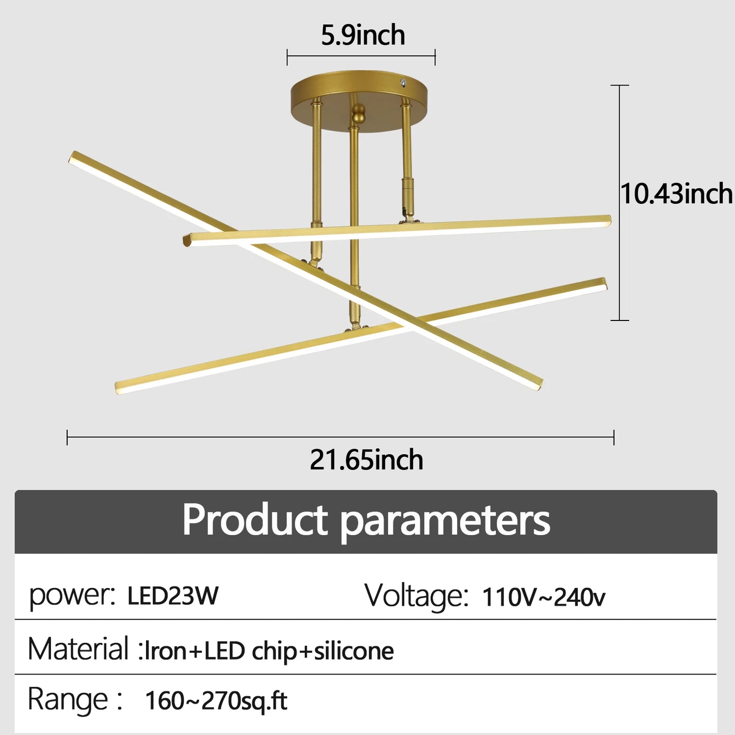 Modern Nordic LED Ceiling Chandelier