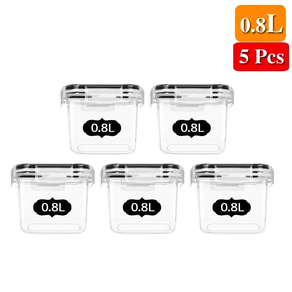5-Piece Food Storage Container Set with Lids