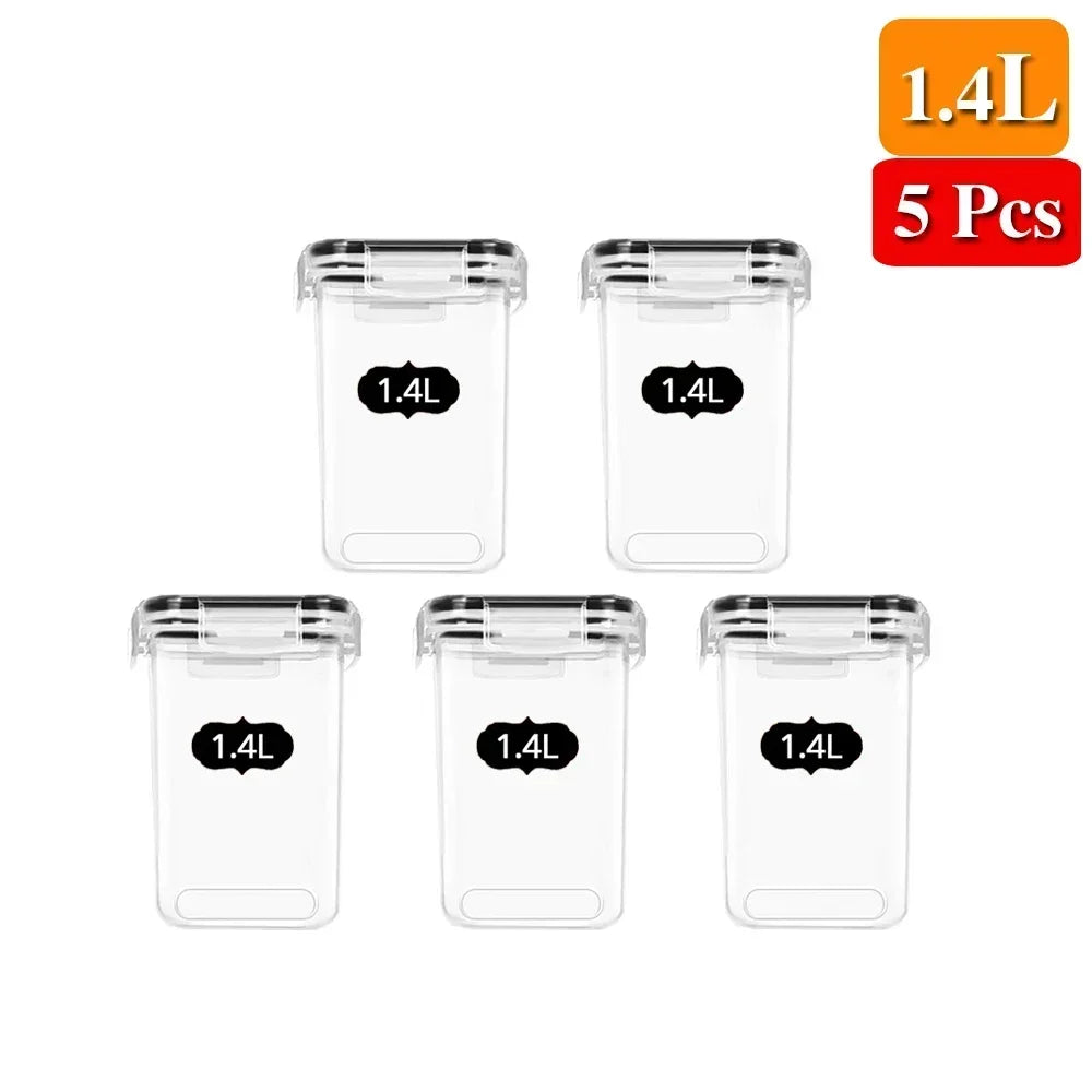 5-Piece Food Storage Container Set with Lids