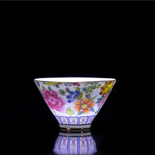 4 Pcs/Set Hand-Painted Exquisite Cups