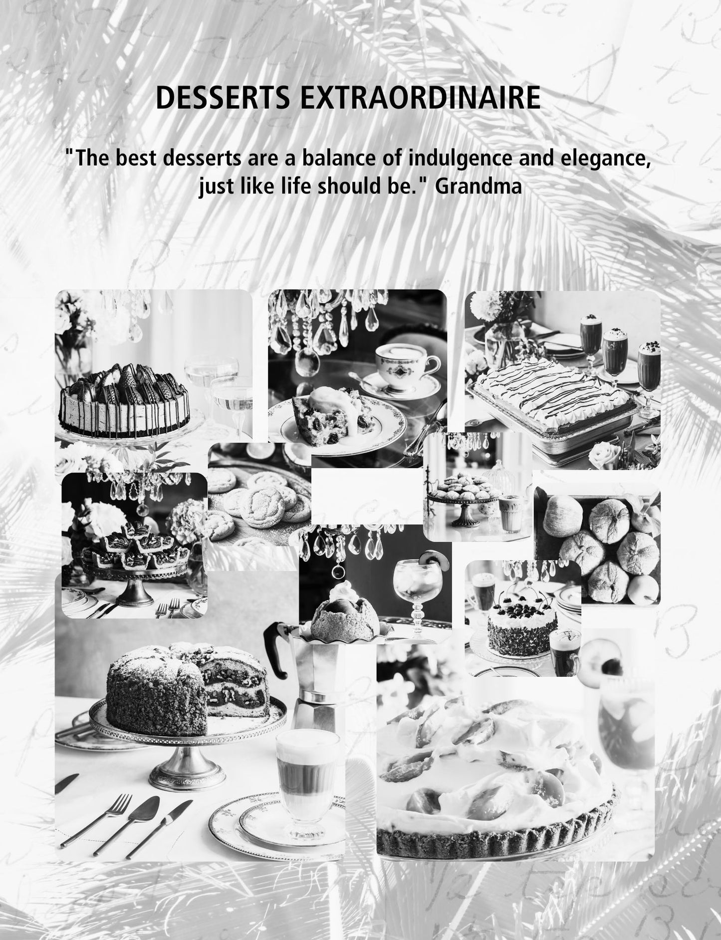 Desserts Extraordinaire | Standard Edition | The Chandelier Cookbook Collection