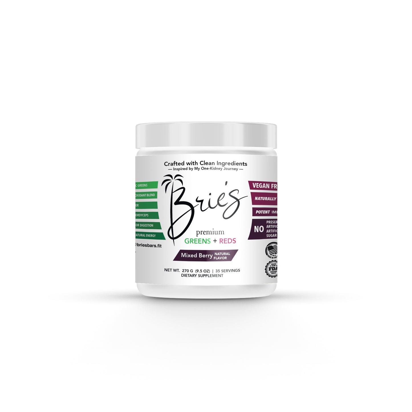 Premium Greens + Reds