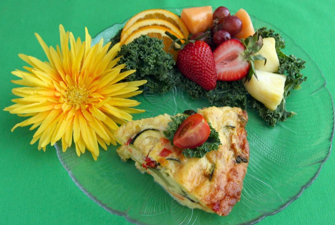 WHOLESALE Crustless Veggie Quiche
