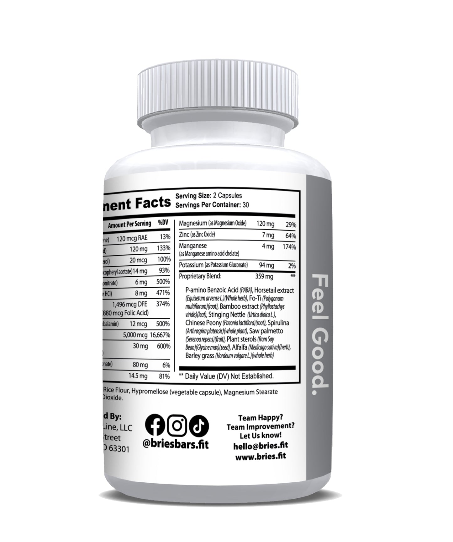 Premium Hair, Skin + Nails Vitamin