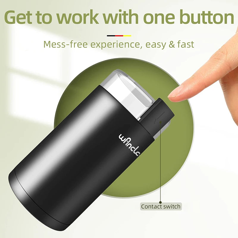 200W High-Power Coffee Grinder