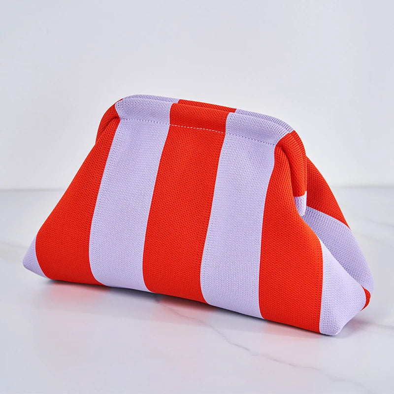 Coastal Knit Clutch