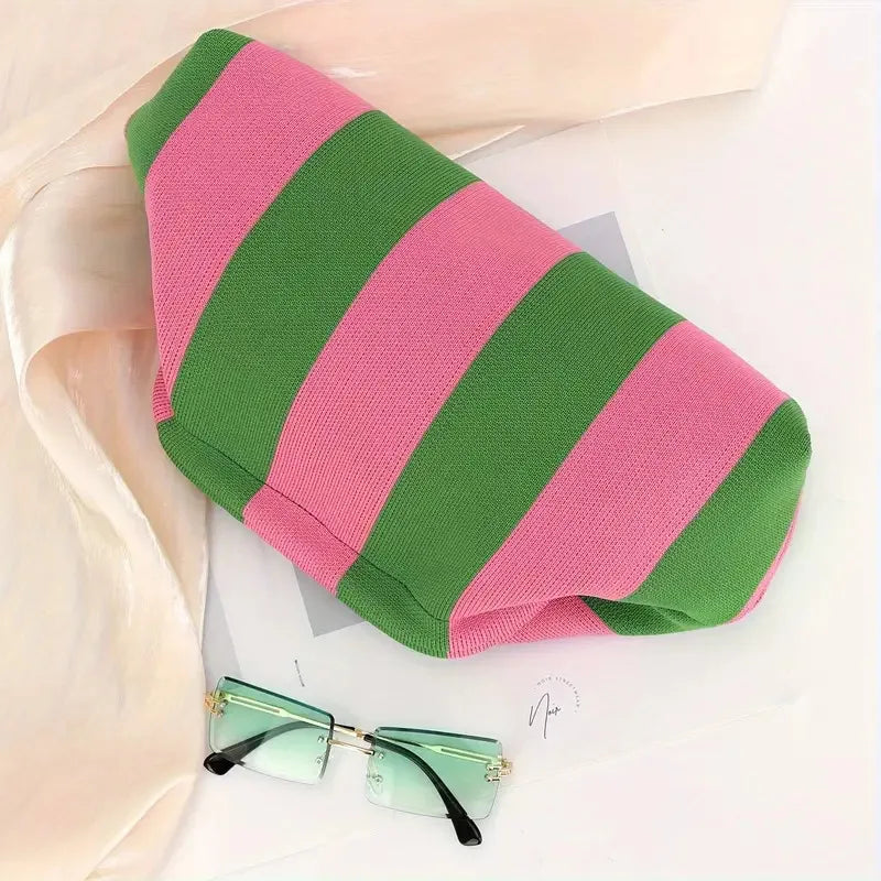 Coastal Knit Clutch