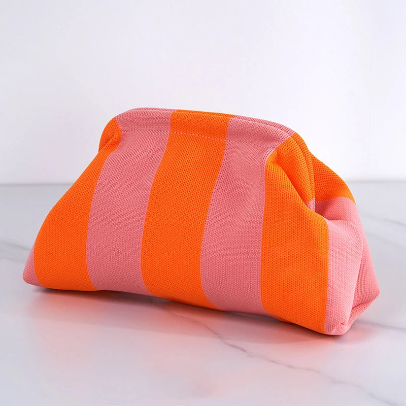Coastal Knit Clutch