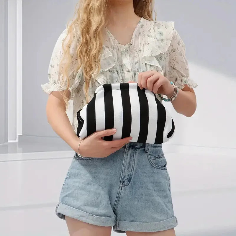 Coastal Knit Clutch
