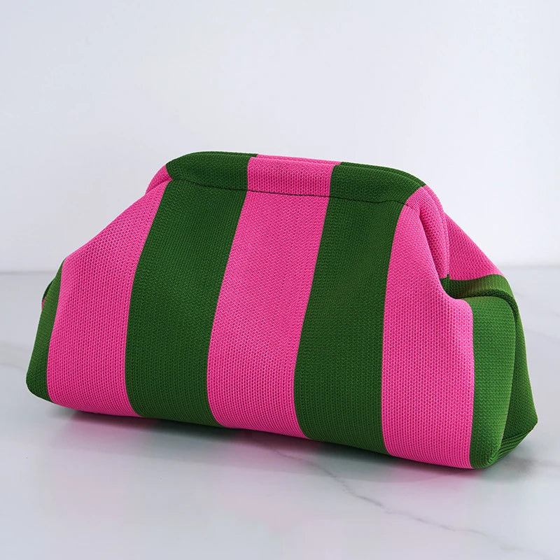Coastal Knit Clutch