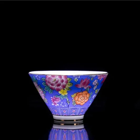 4 Pcs/Set Hand-Painted Exquisite Cups