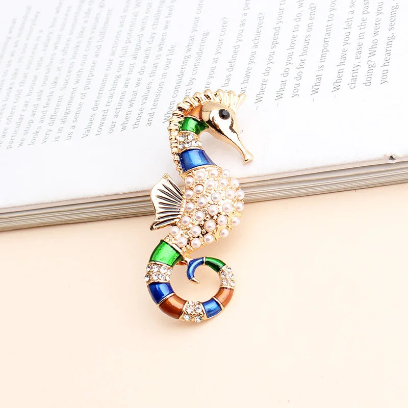 Sea Horse Drop Earrings