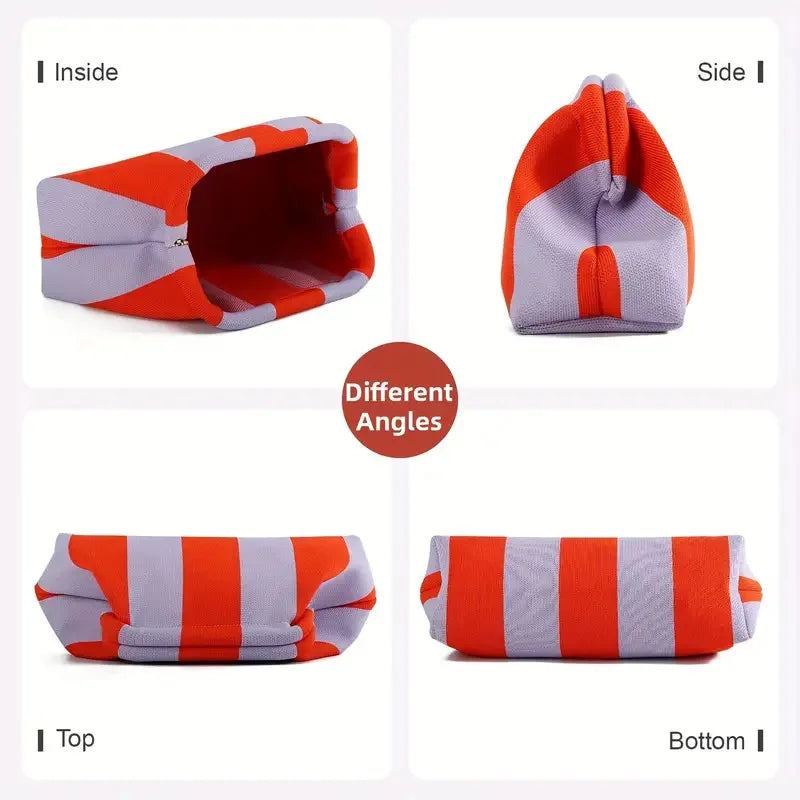 Coastal Knit Clutch