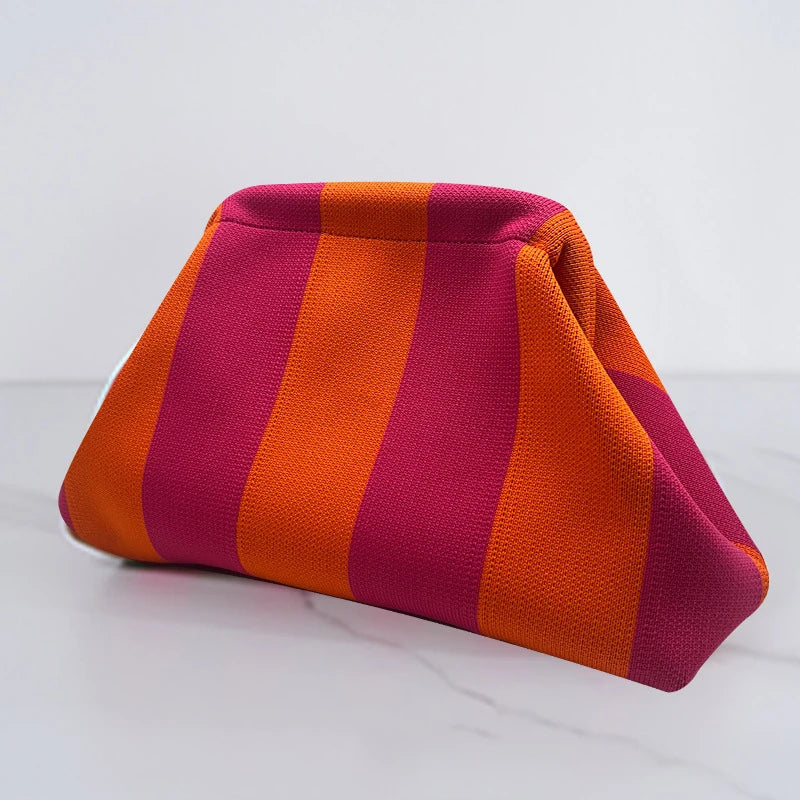 Coastal Knit Clutch