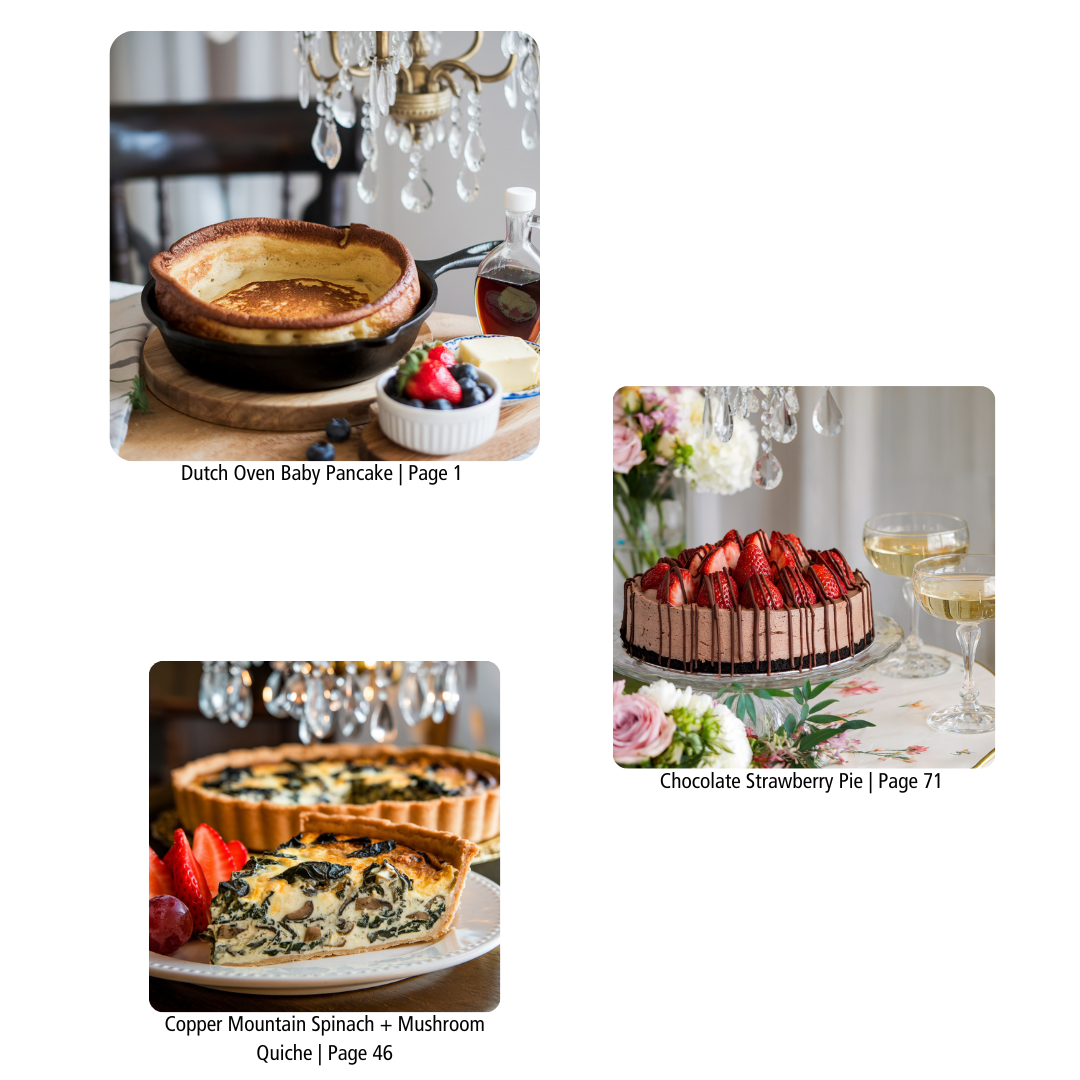 The Chandelier | Luxury Edition | All 3 Miss Aimee B's cookbooks plus 40 additional recipes